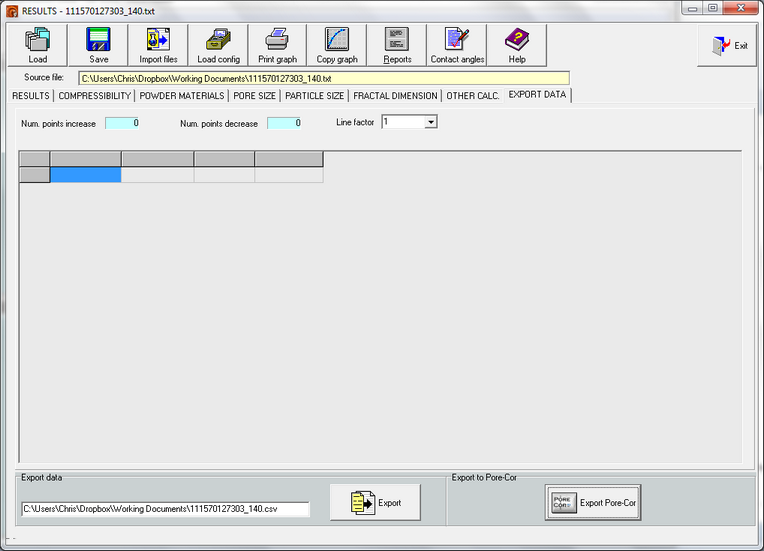 TF export procedure 2
